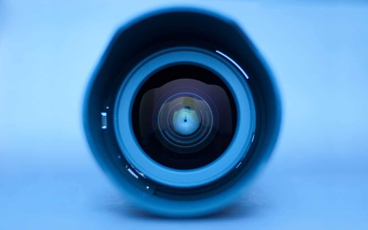 lente camara seguridad